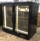 반대 복귀대 냉장고 냉각기 하에 식는 150L 유리문 선풍기