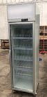 음료 디스플레이 냉동기 슈퍼마켓 단일의 도어 수직 음료 냉각기