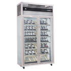 220v 240v 포도주 디스플레이 냉각기, 주문 제작된 포도주 냉장고 캐비닛