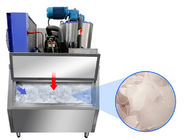 생선 해산물을 위한 팬 냉각 1.5T 상업적 칩 제빙기