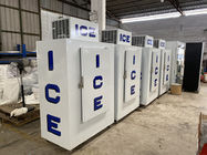 63 Cu. Ft. 상업적 야외 얼음 냉장고, 냉각 벽 빙낭 저장 냉동고