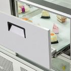 디저트를 위한 백대리암 R134A 서랍 냉동고 냉장고 1030W
