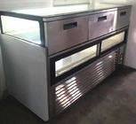 디저트를 위한 백대리암 R134A 서랍 냉동고 냉장고 1030W