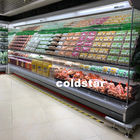 똑바로 선 슈퍼마켓 열린 전면 야채 디스플레이 냉각장치 공랭장치