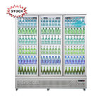수직 냉장 설비 주류및음료 스프라이트 신선미 냉각기 진열장 냉각기 / 냉동고