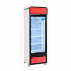 수직 유리문 슈퍼마켓 냉장고 냉동 식품 디스플레이 냉장고