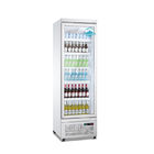 R290 상업적 이중 유리 문 음료는 시원한 음료 냉동고 슈퍼마켓 냉동기 입형결빙기 쇼카를 드러냅니다