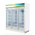 CE와 유리문 똑바로 선 디스플레이 냉장고