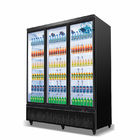 코메르치알 슈퍼마켓 유리문 맥주 냉각 음료 디스플레이 냉동고 냉동기