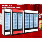 상업적 슈퍼마켓 유리문부착냉동고 식품 냉각된 진열장