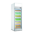450L 단일의 도어는 디스플레이 냉동고 상업적 음료 냉각기 냉동기를 직립시킵니다
