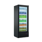 유리문 음료 냉각기 450L 똑바로 선 청량음료 맥주 냉장 진열 상자