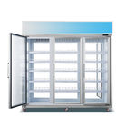 전면 및 후면 개방형 음료 냉각기 직립형 냉각기 편의점 찬 음료 냉장고 및 냉동고