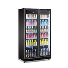 똑바로 선 상업적 유리 문 디스플레이 냉동기 주류및음료 맥주 냉각기