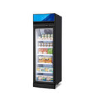 상업적 주류및음료 냉동기 단일의 도어 450L 수직 디스플레이 냉동고 냉각장치