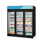 슈퍼마켓을 위한 유리문 똑바로 선 주류및음료 디스플레이 냉장고 프리더