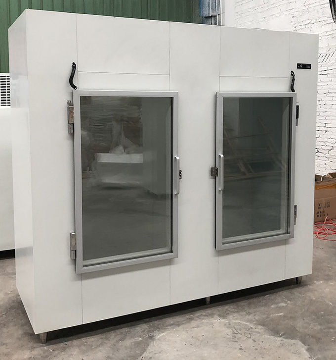 두 문 실내 얼음 상인 콜드 월 방식 색칠한 강철 본체 6