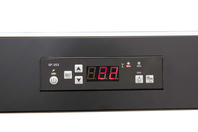 자동차는 아이스크림 진열장 냉장고 7 팬을 녹입니다 - 22C~ -18C 온도 범위 3