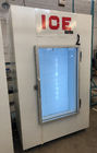 탑 마운트 냉장 시스템과 색칠한 철골 상업적 아이스 냉장고