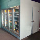 슈퍼마켓을 위한 냉장고 룸 유리문에 걸어 들어가세요