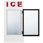 42 Cu. 피트 실내 얼음 냉장고에 의하여 주문을 받아서 만들어지는 로고, 옥외 찬 벽 얼음 상인
