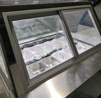 상업적인 아이스크림 Gelato에 의하여 냉장되는 전시 진열장