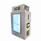 CE 유리문 냉장고는 깊은 아이스 큐브 냉장고 큰 에너지 단열 얼음 보관 용기를 자루에 넣었습니다