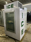 CE 유리문 냉장고는 깊은 아이스 큐브 냉장고 큰 에너지 단열 얼음 보관 용기를 자루에 넣었습니다