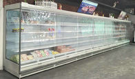 슈퍼마켓 열린 우유 요구르트 냉각기, 팔려고 내놓 다단 냉동기 과일 표시대