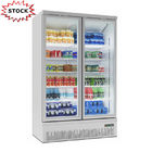 빠른 냉각 유리문 냉각장치 표시대 냉동고 슈퍼마켓 냉동기와 냉장고
