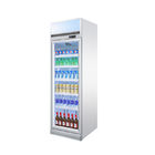 C-상점 판매점 상업적 똑바로 선 디스플레이 더 시원한 음료통 냉각된 진열장