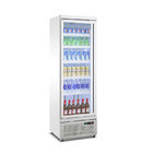 유리문 음료 냉동고 청량음료 맥주 냉각된 디스플레이 냉각기는 단일의 도어 냉각기를 직립시킵니다
