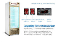 아이스크림 및 냉동 제품용 수직 직립 진열장 냉동고