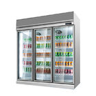 승인되는 세륨을 가진 음료 전시 냉장고 슈퍼마켓 냉장고 유리제 문 맥주 유리병 냉각기