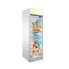 업라이트 450L 냉동 아이스크림 유리 도어 쇼케이스 냉동고