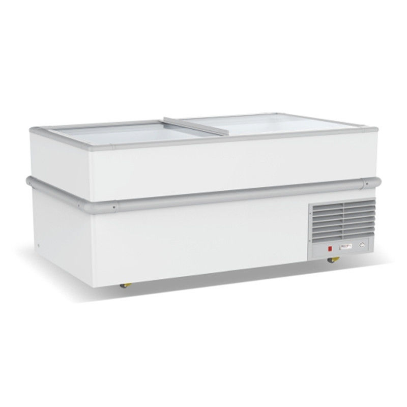 냉동 식품 수평선상 냉장고를 위한 SD-950 유리문 섬 냉장고